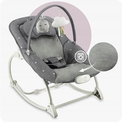 Кресло-качалка MoMi LAPIS Dark Grey