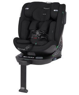 Автокрісло Carrello Meteorit Fusion CRL-15101 Midnight Black, i-Size (40-150см), ISOFIX, поворотне, опорна стійка