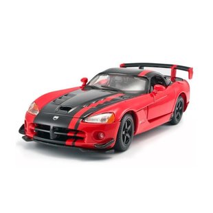 Автомодель - DODGE VIPER SRT10 ACR (червоно-чорн металік, 1:24)