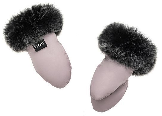 Термо Рукавиці (муфта) Bair Northmuff на коляску і санки на магнітах рожевий (pink powder)