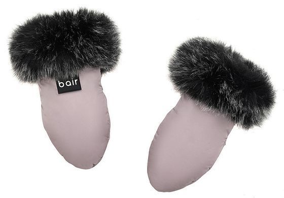 Термо Рукавиці (муфта) Bair Northmuff на коляску і санки на магнітах рожевий (pink powder)