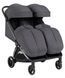 Прогулянкова коляска для двійні Carrello Link CRL-6533 Cliff Grey