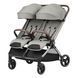 Прогулянкова коляска для двійні Carrello Link CRL-6533 Cliff Grey