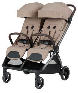 Прогулочная коляска для двойни Carrello Link CRL-6533 Island Beige