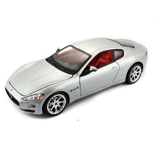 Автомодель - MASERATI GRANTOURISMO (2008) (сріблястий, 1:24)