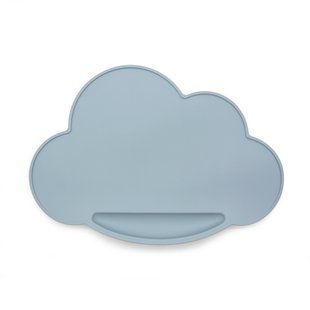 Килимок силіконовий Twins Cloud пильно блакитний