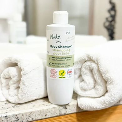 Дитячий шампунь для волосся торговельної марки &ldquo;NATY&rdquo; 240 мл