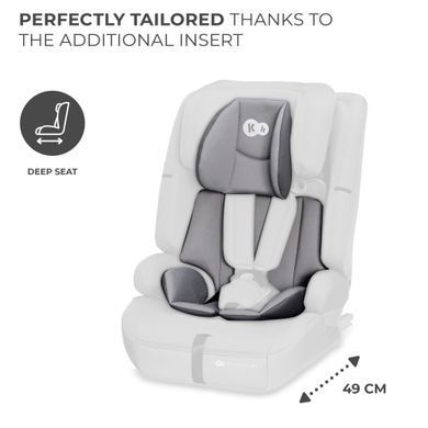 Автокресло Kinderkraft Safety Fix 2 i-Size Grey (KCSAFI02GRY0000)