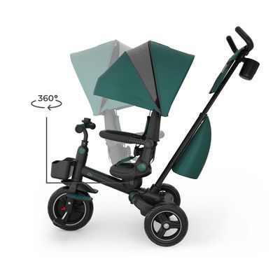 Триколісний велосипед Kinderkraft Spinstep 2 Plus Green (KRSPST02GREPL00)