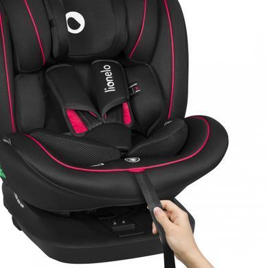 Дитяче автокрісло Lionelo BASTIAAN I-SIZE BLACK RED