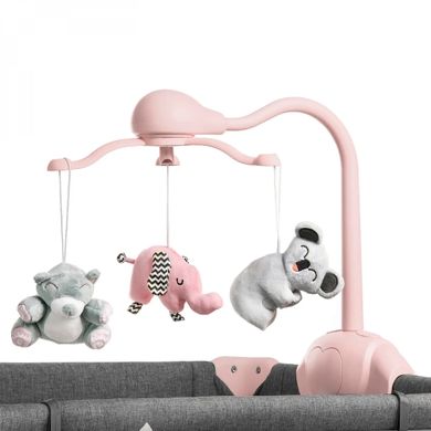 Ліжко-манеж з пеленатором Kinderkraft Joy (Кіндеркрафт Джой) Pink (KKLJOYPNK000AC)