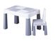 Комплект стол и стул Tega MF-001 Multifun 1 + 1 grey, серый