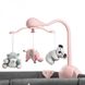 Ліжко-манеж з пеленатором Kinderkraft Joy (Кіндеркрафт Джой) Pink (KKLJOYPNK000AC)