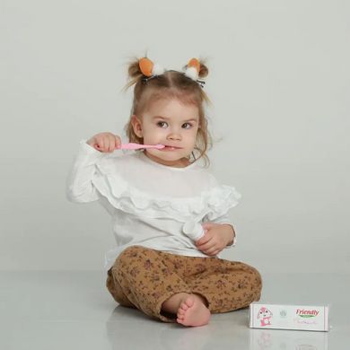 Органічна дитяча зубна паста Friendly Organic 50 мл