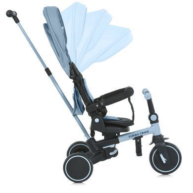 Трьохколісний велосипед Turbo Trike 4в1 MT 1036 blue, біговел