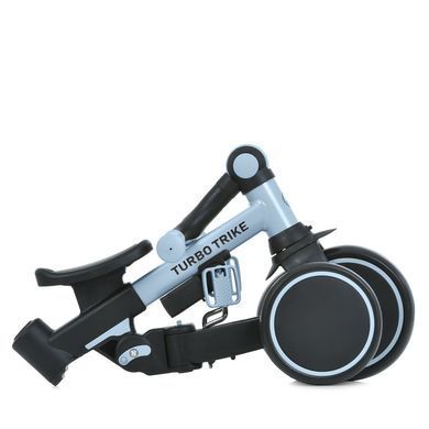 Трьохколісний велосипед Turbo Trike 4в1 MT 1036 blue, біговел