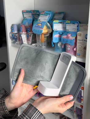 Компактний портативний підігрівач для пляшечок Bottle Warmer 6L з контрольованою температурою, акумуляторний, від USB, white