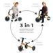 Трехколесный велосипед 3 в 1 Kinderkraft 4TRIKE Sunflower Blue (KR4TRI22BLU0000)