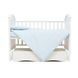 Змінна постіль 3 елементи Twins Organic 3021-TO-04, blue, голубий