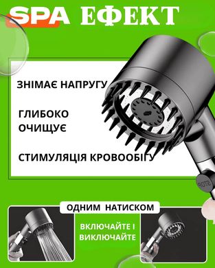 Лійка для душу з обертанням 360° Turbocharged Shower Head