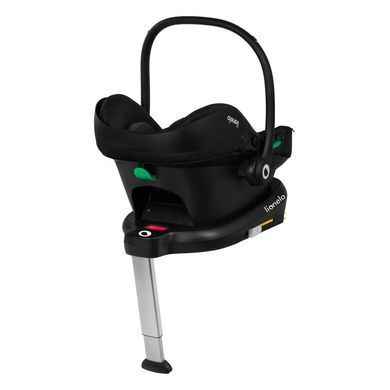 База з автокріслом Lionelo ASTRID I-SIZE SET BLACK GREY