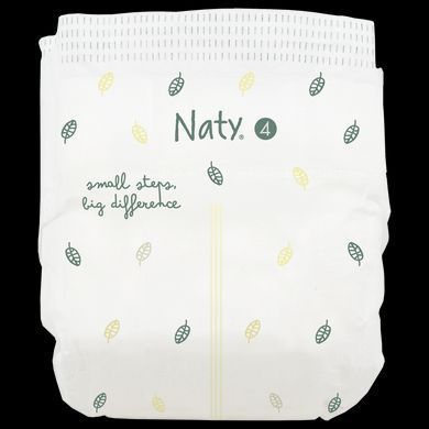 Одноразові дитячі підгузки BioEmbrace "NATY". Розмір 4 (7-18 кг.), 44 шт. в упаковці.