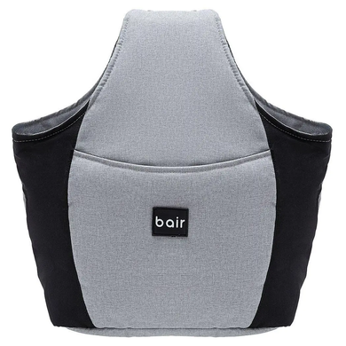 Коляска 2 в 1 для двойни Bair Sorento DUO BS-05 серый/черный (Баір Соренто Дуо)