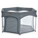Дитячий манеж El Camino Swift 6 (Ель Каміно Свіфт) ME 1195 Dark Gray