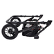 Коляска 2 в 1 для двойни Bair Sorento DUO BS-05 серый/черный (Баір Соренто Дуо)