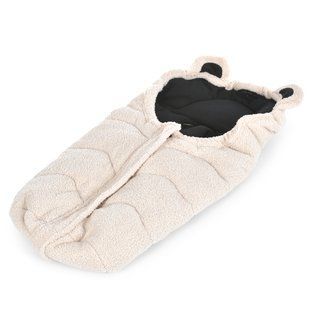 Теплый зимний конверт (футмуф) в коляску El Camino ME 1132 Footmuff Teddy Bear, бежевый