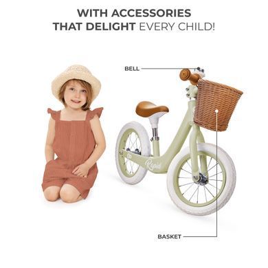 Біговел Kinderkraft Rapid 2 Savannah Green (KRRAPI02GRE0000)