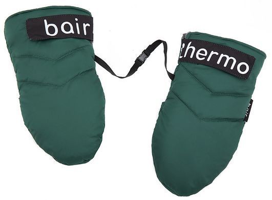 Термо Рукавиці (муфта) Bair Thermo Mittens на коляску і санки на магнітах зелений (jungle green)