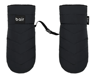 Тёплые рукавицы Bair Cozy Mitts для коляски,black noire,черный