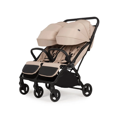 Прогулянкова коляска для двійні Adamex Alto Beige (Адамекс Альто)