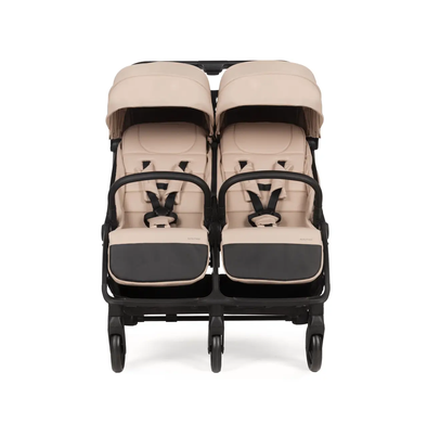 Прогулянкова коляска для двійні Adamex Alto Beige (Адамекс Альто)