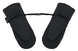 Тёплые рукавицы Bair Cozy Mitts для коляски,black noire,черный