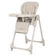 Стульчик для кормления CARRELLO Lotus CRL-12101 Dune Beige с дугой и колесиками