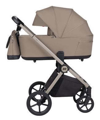 Коляска універсальна 2в1 Carrello Ultra CRL-6557 Vintage Beige, зі складною люлькою