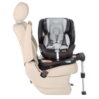 Автокрісло CARRELLO Asteroid+ CRL-15801 Marble Grey 0+1/2/3 ISOFIX з поворотом та опорною стійкою /1