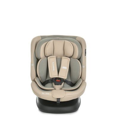 Детское автокресло El Camino (Эль Камино) i-RISE ME 1207 Beige - i-Size, (40&ndash;150 см), ISOFIX, Top Tether