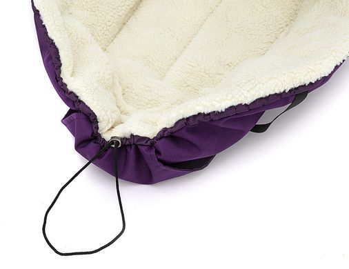 Зимний теплый конверт (футмуф) в коляску Babyroom Wool №8 violet (фиолетовый)