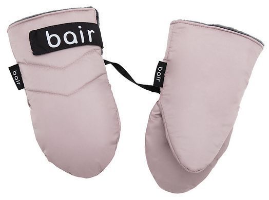 Термо Рукавицы (муфта) Bair Thermo Mittens на коляску и санки на магнитах розовый (pink powder)