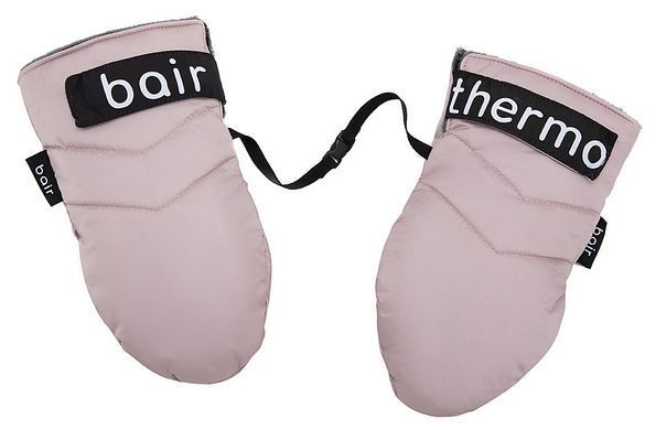 Термо Рукавицы (муфта) Bair Thermo Mittens на коляску и санки на магнитах розовый (pink powder)