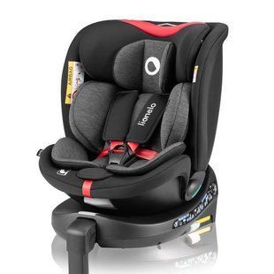 Дитяче автокрісло Lionelo NAVY I-size BLACK RED
