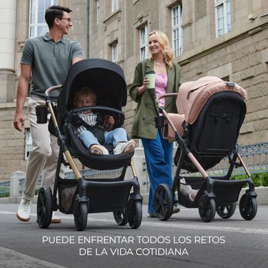 Универсальная коляска 3 в 1 Kinderkraft Moov 2 Air Sand Beige (KSMOOV02BEG0000)