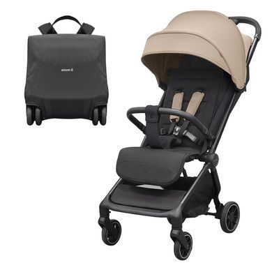Прогулочная коляска CARRELLO Atom S CRL-5526 Ceramic Beige /1/ (Каррелло Атом С)