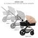 Универсальная коляска 3 в 1 Kinderkraft Moov 2 Air Sand Beige (KSMOOV02BEG0000)