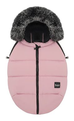 Зимний теплый конверт (футмуф) в коляску Bair Cocon mini (Баир Кокон мини) dusty pink розовый
