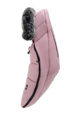 Зимний теплый конверт (футмуф) в коляску Bair Cocon mini (Баир Кокон мини) dusty pink розовый