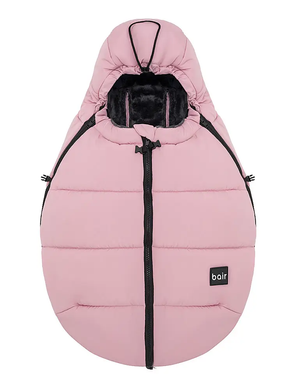 Зимний теплый конверт (футмуф) в коляску Bair Cocon mini (Баир Кокон мини) dusty pink розовый